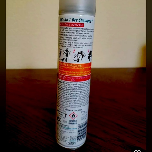 ⭐️HP⭐️ 3x Batiste Floral Dry Shampoo Lot, 6.73 fl oz ea- Full Size (not travel) - Picture 3 of 3